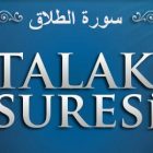 Talak Suresi